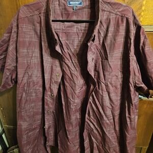 Architect Burgundy Checkered Shirt